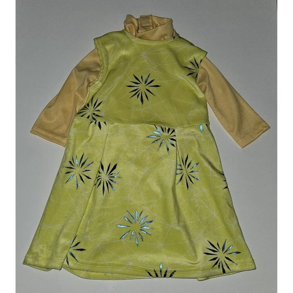 Disney Inside Out Joy Halloween Costume Baby 12-18 Months Dress Shirt Pants Wig